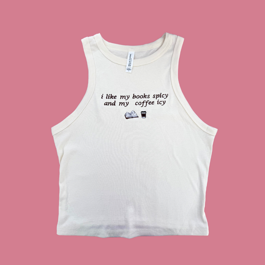 I like my books spicy tank