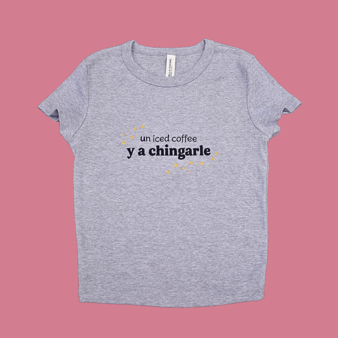 A chingarle crop top
