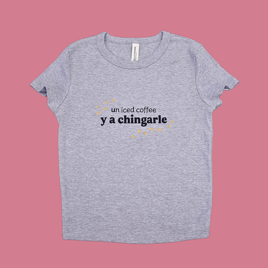 A chingarle crop top