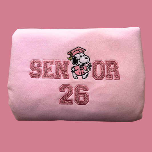 Senior Snoop 26 crewneck