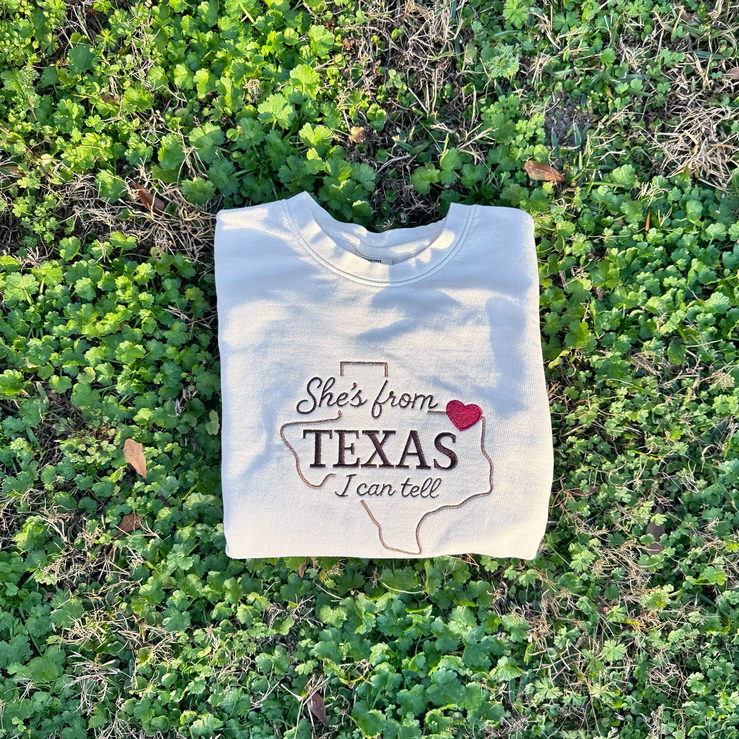 Texas crewneck