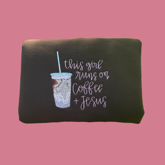 Coffee & Jesus Crewneck
