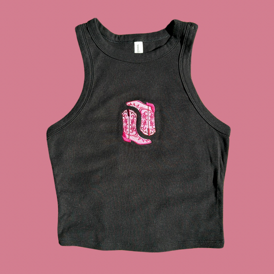 Pink Boots Tank