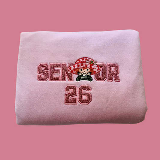 Senior 26 Berry crewneck