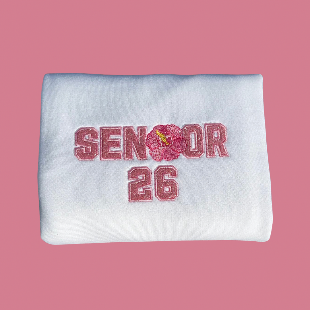 Senior Flower 26 crewneck