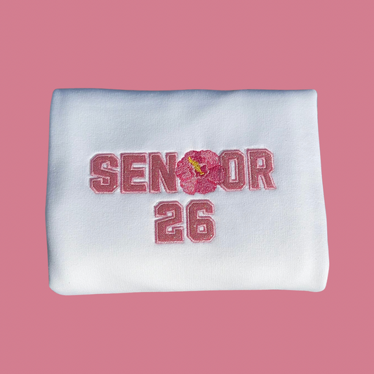 Senior Flower 26 crewneck