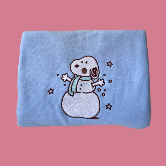 Snoop Snowman crewneck