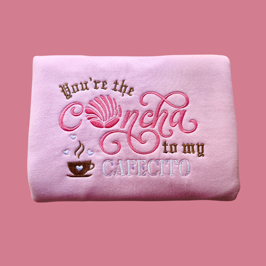 Concha & Cafecito crewneck