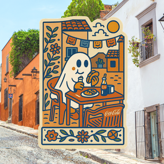 Fantasma Taquero sticker