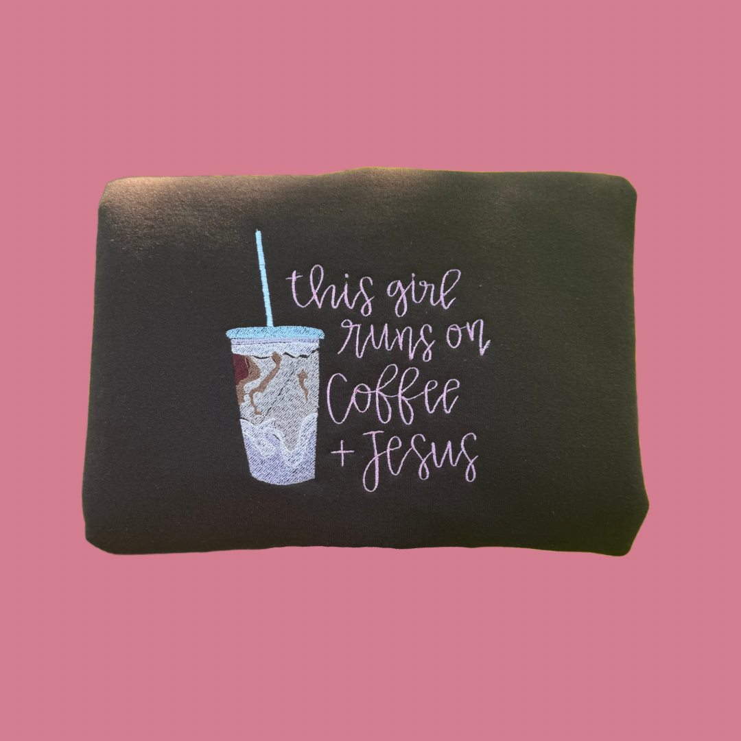Coffee & Jesus Crewneck